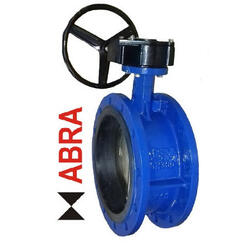Затвор поворотный фланцевый ABRA-BUV-FL226D1000G Ду1000 Ру16 с редуктором