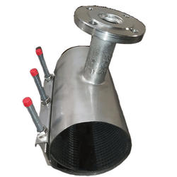 Хомут врезной ОД=125-135 L=400 фланец ДУ50